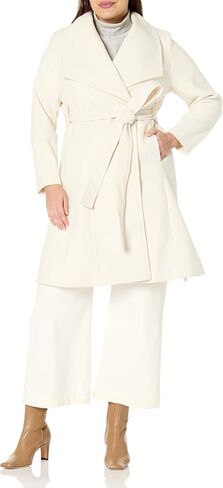 AVENUE Women's Plus Size Coat Isla Wrap in Saudi Arabia