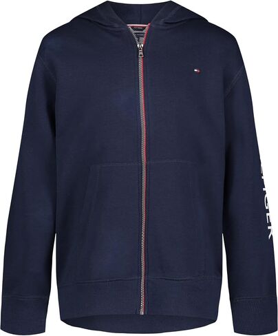 Tommy Hilfiger Boys' Long Sleeve Fleece Full Zip Hoodie in Saudi Arabia