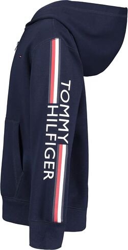 Tommy Hilfiger Boys' Long Sleeve Fleece Full Zip Hoodie in Saudi Arabia