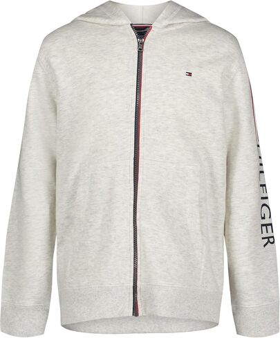 Tommy Hilfiger Boys' Long Sleeve Fleece Full Zip Hoodie in Saudi Arabia