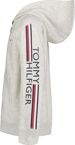 Tommy Hilfiger Boys' Long Sleeve Fleece Full Zip Hoodie in Saudi Arabia