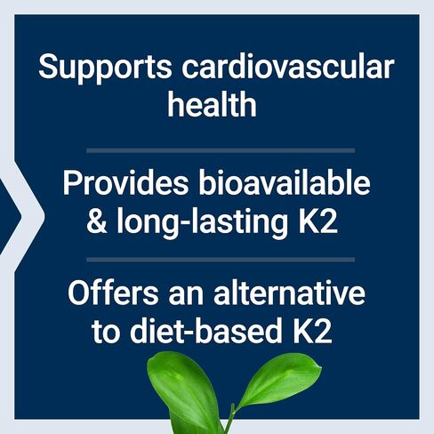 Life Extension Low Dose Vitamin K2 – Supports Arterial Health – Non-GMO, Gluten-Free – 90 Softgels in Saudi Arabia