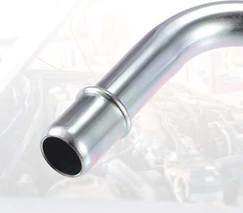 مجموعة خرطوم سخان المحرك رقم F75Z8555AB مضخة مياه عن طريق تمرير أنبوب التبريد لفورد F-150 4.2L 1997-2004 لون فضي معدني in Saudi Arabia