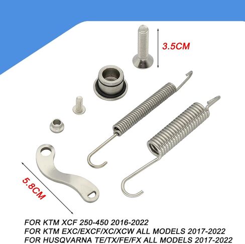 حامل جانبي للدراجة الترابية مع نوابض لـ XC XC-W XCR-W XC-F XCF-W EXC EXC-E EXC-R EXC-F لـ HUSQVARNA TE FE FX FE FS 125 150 200 250 300 350 400 450 500 505 530 2008 -2016 in Saudi Arabia