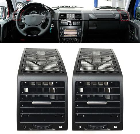 Right Instrument Panel Speaker Cover Air Vent For Mercedes-Benz G-Class,W463,G350d,G500,G55AMG,G550,G 63AMG 2003-2018 Replacement # 4636807408 4636803208 4636807417 (left vent) in Saudi Arabia