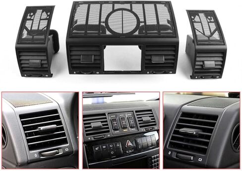 Right Instrument Panel Speaker Cover Air Vent For Mercedes-Benz G-Class,W463,G350d,G500,G55AMG,G550,G 63AMG 2003-2018 Replacement # 4636807408 4636803208 4636807417 (left vent) in Saudi Arabia