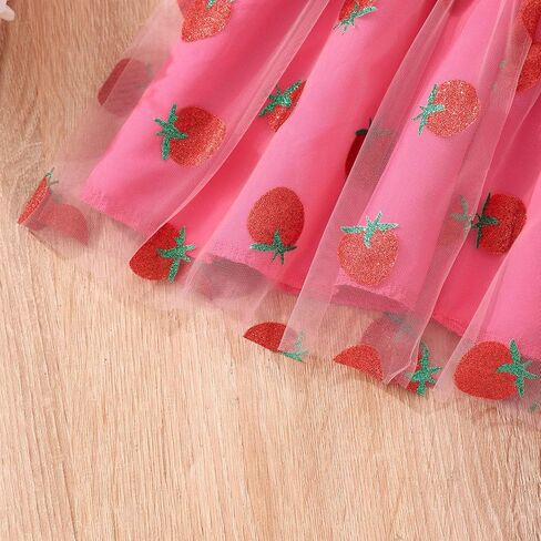 Popshion Girls Tulle Skirt Set Long Sleeve Sweatshirt+Tutu Dress Birthday Party Outfit Kids Fall Winter Clothes Set 1-8 Years in Kuwait