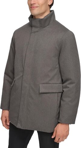 DKNY Men's Padded Walking Coat with Fill in Saudi Arabia