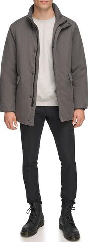 DKNY Men's Padded Walking Coat with Fill in Saudi Arabia