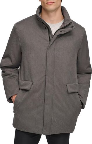 DKNY Men's Padded Walking Coat with Fill in Saudi Arabia