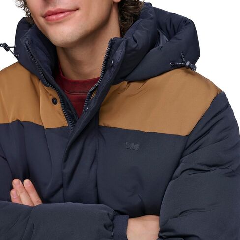 Levi's Men's 2-Pocket Quilted Hooded Parka in Saudi Arabia