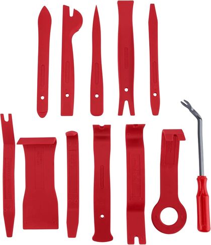 Performance Tool W1760 Auto Trim Removal Tool Set (12 Pieces) - Versatile Kit for Effortlessly Removing Trims, Molding, and Panels from Vehicles in Saudi Arabia