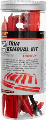 Performance Tool W1760 Auto Trim Removal Tool Set (12 Pieces) - Versatile Kit for Effortlessly Removing Trims, Molding, and Panels from Vehicles in Saudi Arabia