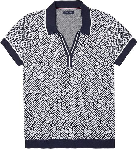 Tommy Hilfiger Women's Adaptive Polo With Wide Neck Opening in Saudi Arabia