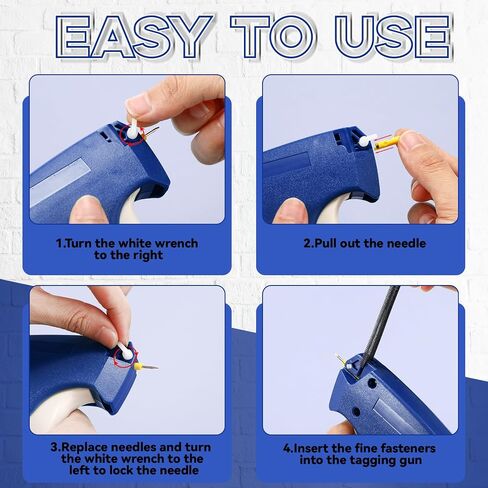 2 Pack Fine Stitch Gun for Clothes, Micro Mini Tagging Stitch Gun Kit Stitch Quick Clothing Fixer Gun Sewing Quilting Hemming Quick Stitch Tag Gun with 4 Needle(Green) in Saudi Arabia