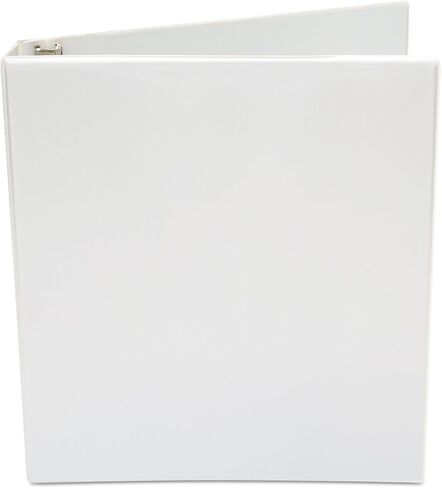 Universal UNV20713 11 in. x 8.5 in. 1 in. Capacity 3 Rings Slant D-Ring View Binder - Light Blue in Saudi Arabia