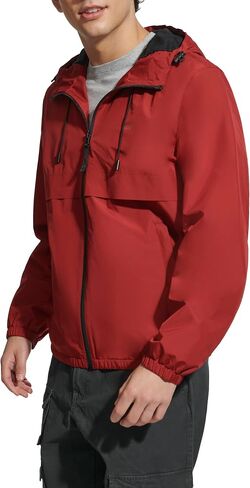Levi's Men's Hooded Rain Windbreaker in Saudi Arabia