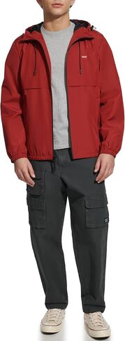 Levi's Men's Hooded Rain Windbreaker in Saudi Arabia