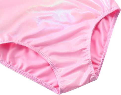 Nymphperi Gymnastics Leotards for Girls Ruffle Long Sleeve Practice Outfits Kids Dance Bodysuits in Saudi Arabia