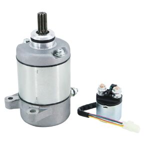 Starter New for Honda 350 Fourtrax Rancher TRX350 TRX TRX350FE TRX350FM TRX350TE TRX350TM 2000 2001 2002 2003 2004 2005 2006 18607 18607N 31200-HN5-671 31200-HN5-A81 31200-HN5-M01 SMU0215 41054038