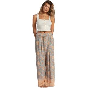 Billabong Women's Follow Me Elastic Waist Relaxed Fit Pant