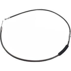 Smoky Black Stainless Steel 75.0" Clutch Cable for Harley Davidson Dresser Models FLHT FLHR FLTR FLXT FXSTS FLST FLD FXD XL
