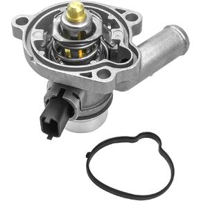 Upgrade Aluminium Coolant Thermostat Housing Assembly Fit for Chevy Cruze Trax Sonic Buick Encore 2012-2020 1.4L Replace 55565336 55579010 902-808 55593034