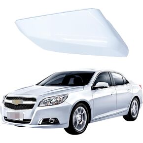 Rearview Mirror Cover Passenger Right Side Compatible with Chevrolet chevy Malibu 2016-2021 84026842 White