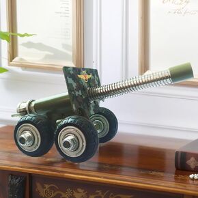 Mini Artillery Cannon Firecracker That Shoots Fire Crackers Launcher Can Cannons That Fire Black Powder Firework Cannon 304 Stainless Steel Model Small Desktop Ornament