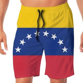 Men's Beach Shorts Swim Trunks Quick Dry Bathing Suit with Pockets
