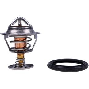 Thermostat 6685520 1A021-73012 Compatible with Bobcat T110 T140 T180 T190 331 334 335 5600 5610 S130 S150 Kubota V2003 V2203 V2403 D1503 Engine
