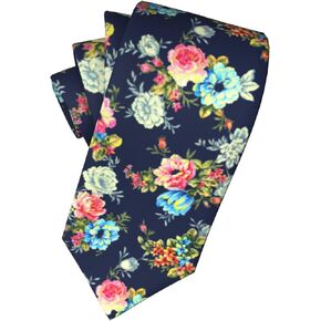 Tie For Men - Novelty Fashion Fun Full Print Skinny Necktie