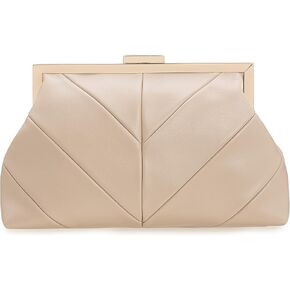 PU Clutch Purse for Women Dressy Evening Bag Formal Handbag for Wedding, Prom, Cocktail Party