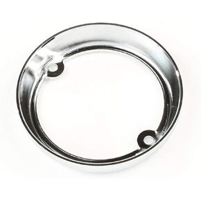 Omix-Ada | 12419.28 | Parking Light Bezel, Chrome | OE Reference: 718140 | Fits 1950-1964 Willys Jeepster/Trucks/Wagons