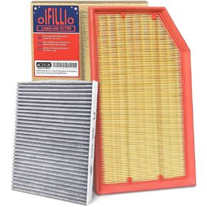 Engine & Cabin Air Filter for Jeep Wrangler 2.0L/3.6L (2018-2024), Gladiator 3.6L (2020-2023), Replaces 68301863AA & 68257030AA, NOT FOR 3.0L / 6.4L/ DIESEL