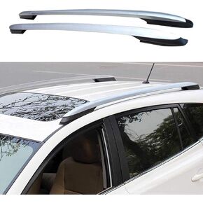 Roof Rack for 2013-2018 Toyota RAV4 Roof Side Rails Luggage Rack Silver