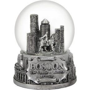 Americaware PSGBOS65 65 mm Boston Snow Globe