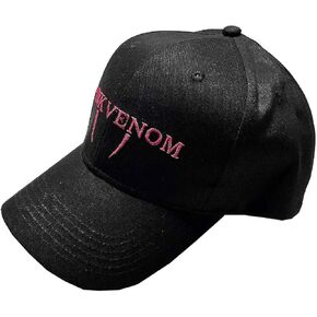 Blackpink Baseball Cap Pink Venom Band Logo Official Black Size One Size