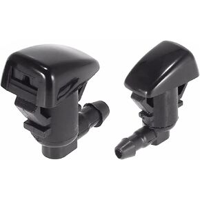 2 pcs Windshield Washer Nozzle Compatible for Select Chevy/GMC/Saturn Models - 2013-2017 Traverse, 2007-2017 Acadia, 2007-2010 Outlook