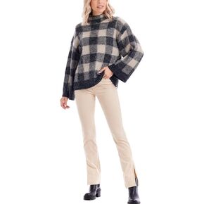 Mud Pie Women's Jenson Plaid Sweater