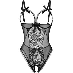 Avidlove Sexy Lingerie for Women One Piece Lace Babydoll Sleepwear Bodysuit