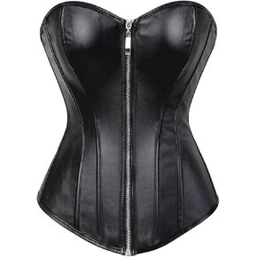 Women's Heavy Duty Corset Double Steel Boned Waist Trainer Corsets Underbust Body Shaper