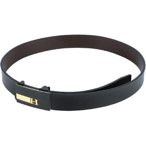 ZJchao Men Cowhide Belt, Fashionable Casual Business Belt 41.3 Inch, Micro Arc Soft Cowhide Multiple Applicable Scenarios