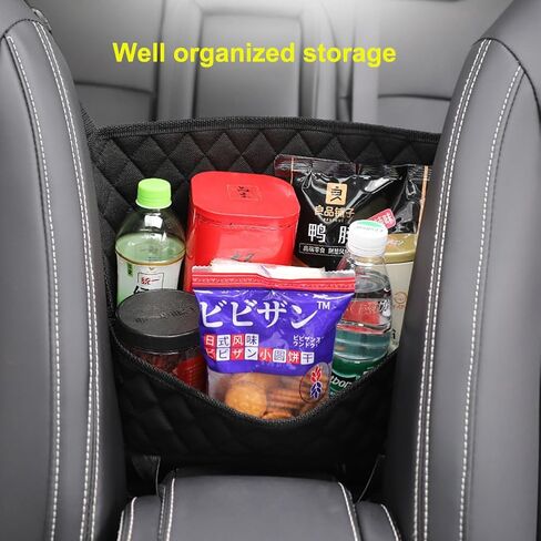 حامل حقيبة يد السيارة بين المقاعد، حاجز شبكي تلقائي للأطفال في المقعد الخلفي للحيوانات الأليفة، منظمات مقعد السيارة وتخزين كوب مناديل البضائع in Kuwait