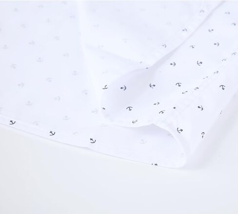 Boys Long Sleeve Patterned Dress Shirt Button Down Comfort Flex Shirts in Saudi Arabia