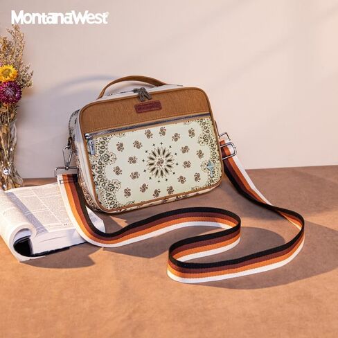 Montana West Bible Book Covers for Women Canves Bible Cases with Zippered Pocket Bible Bags Handheld Crossbody Church Bible Study Supplie in Kuwait