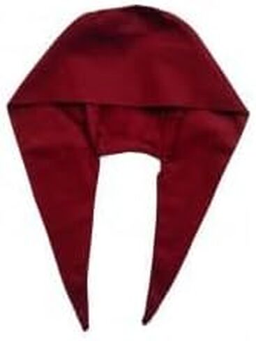 Embroidery Point Solid Cotton 2 Tani String Patka/Dastaar/Bandana For Sikh Kids & Adult (Maroon) in Saudi Arabia