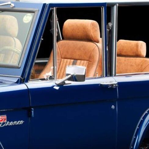 United Pacific 110737 Chrome Exterior Convex Mirror for 1966-77 Ford Bronco & 1967-79 Truck, Diecast Construction – Passenger Side – ONE Mirror in Saudi Arabia