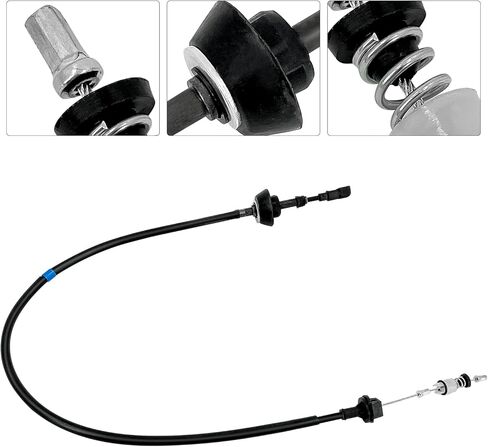 Throttle Body Accelerator Cable Compatible with Dodge Ram 2500 3500 1994-1998 04897406AA Replacement for Cummins 12 Valve Turbo Diesel 5.9L NP-59LTTC in Saudi Arabia