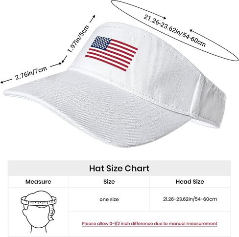 American Flag with Eagles Visors for Women Men Adjustable Cotton Hats Outdoor Sport Cap in Saudi Arabia